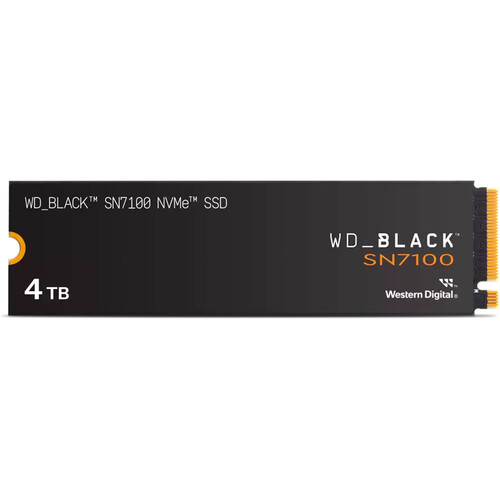 WD 4TB WD_BLACK SN7100 NVMe PCIe 4.0 M.2 Internal SSD