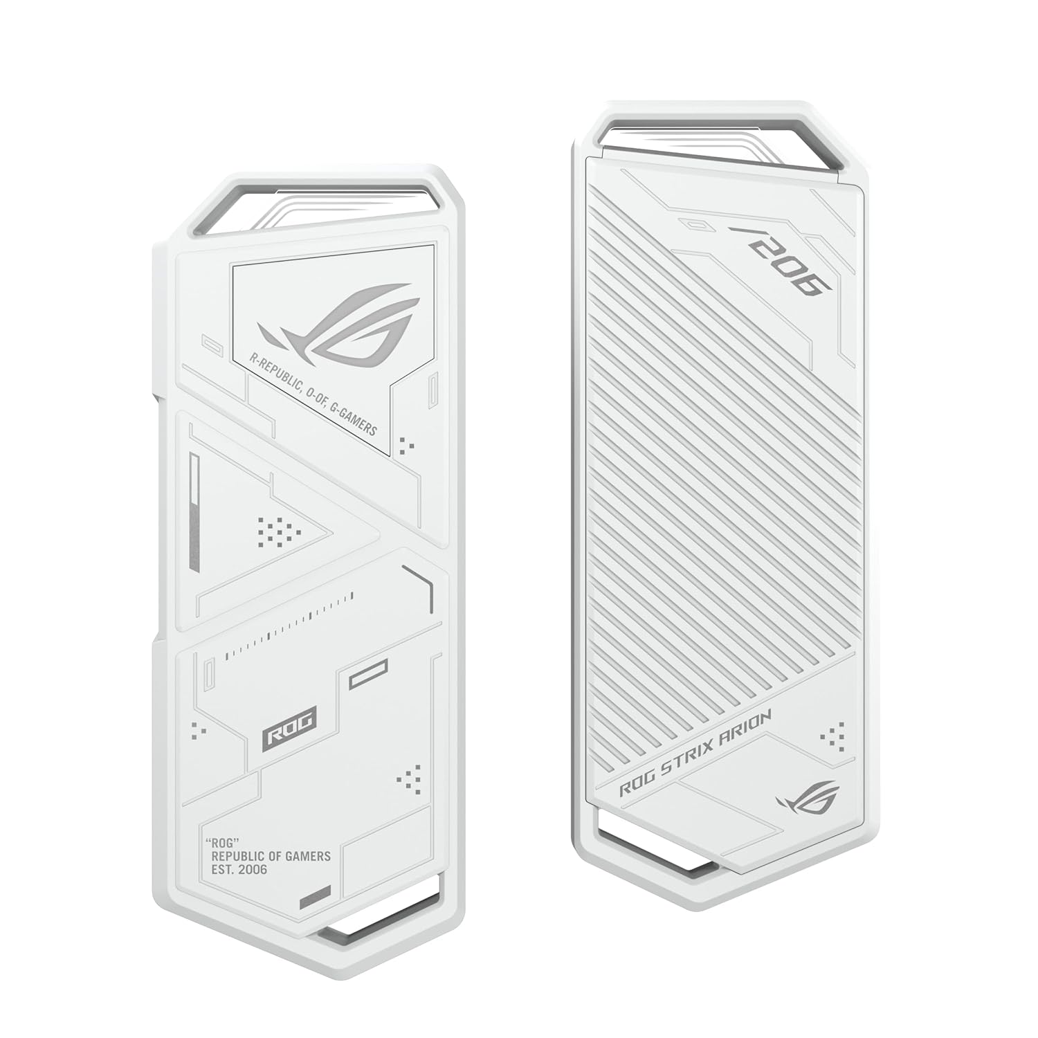 Asus ROG STRIX ARION M.2 NVMe SSD Enclosure White - Image 2