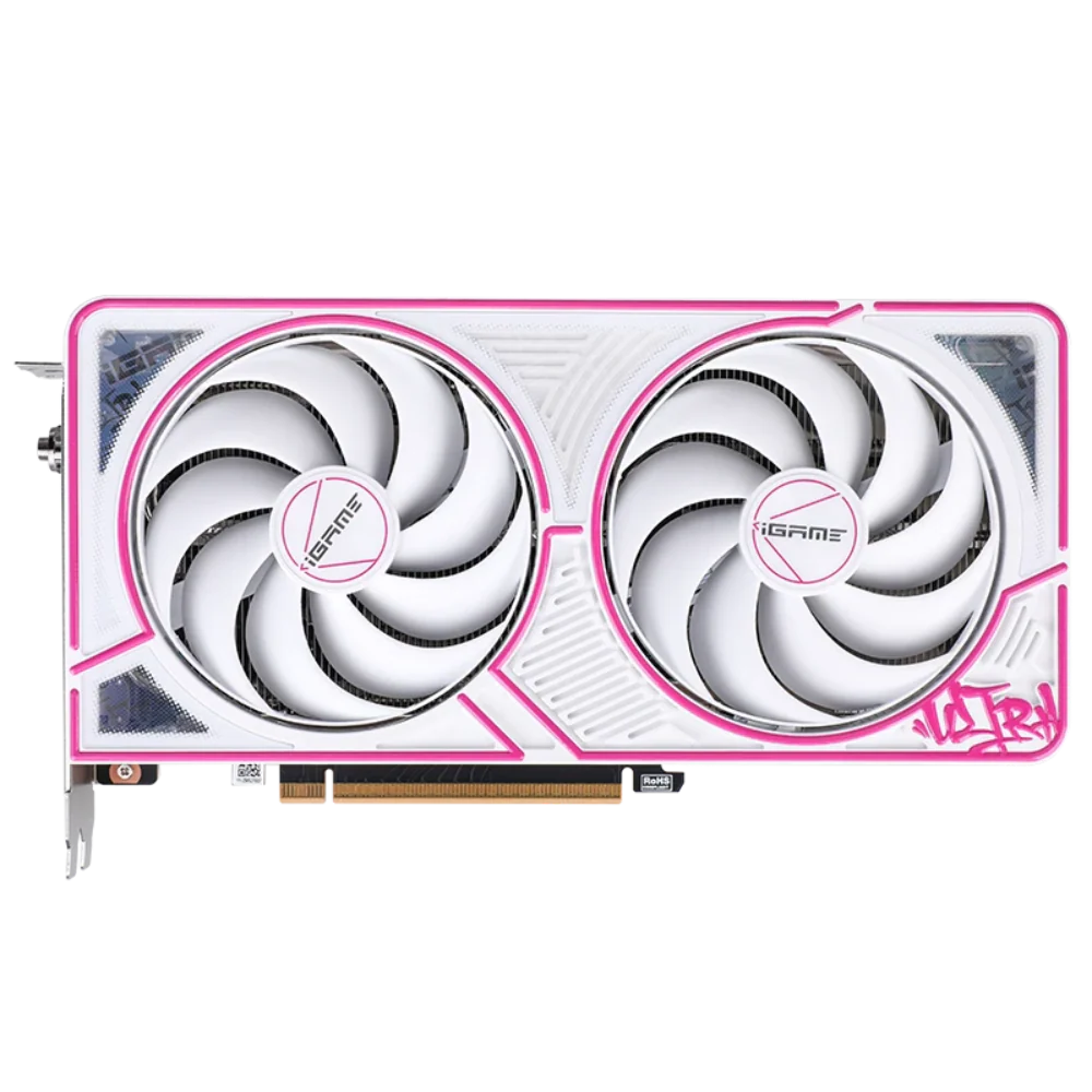 COLORFUL iGame GeForce RTX 5050 Ultra W Duo OC 8GB-V White NVIDIA Graphic Card - Image 2