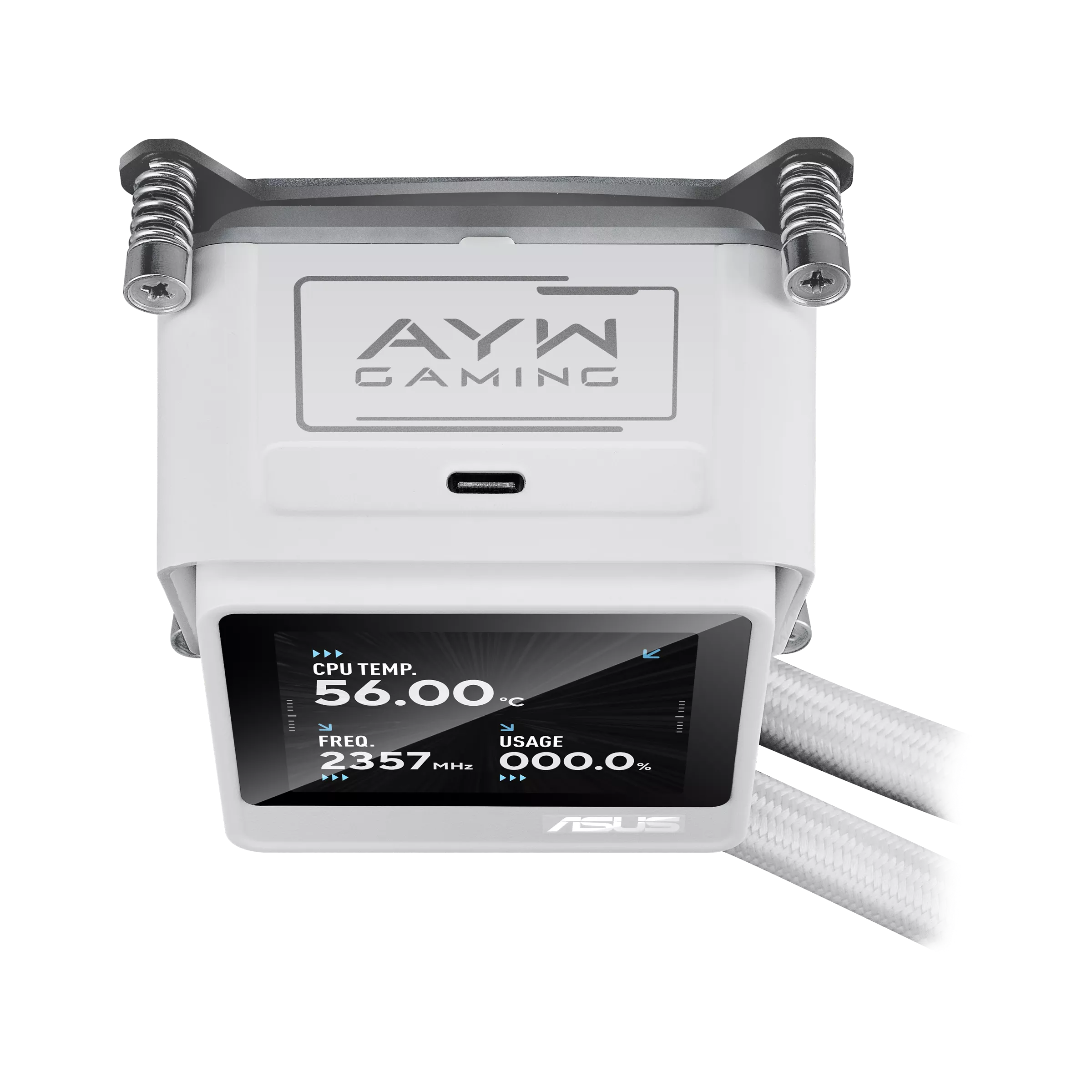 AYW Gaming LC 360 ARGB LCD White Edition - Image 5