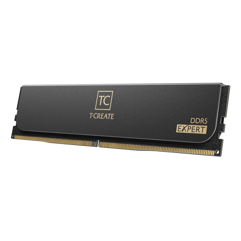 TeamGroup T-CREATE EXPERT 64GB (2x32GB) DDR5 6400MHz CL34 Desktop Memory - Black - Image 2