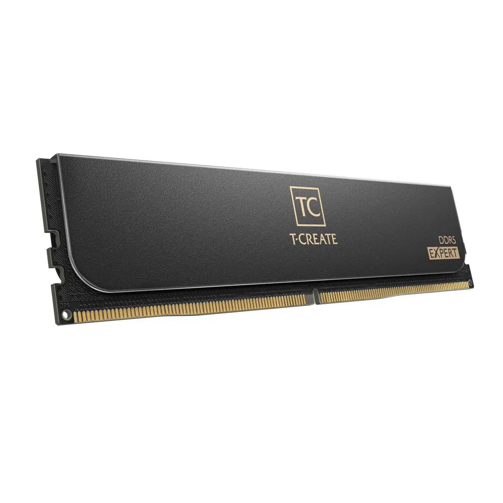TeamGroup T-CREATE EXPERT 64GB (2x32GB) DDR5 6400MHz CL34 Desktop Memory - Black - Image 3