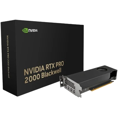 NVIDIA RTX PRO 2000 Low Profile Blackwell 16GB GDDR7 Professional Workstation GPU hover view