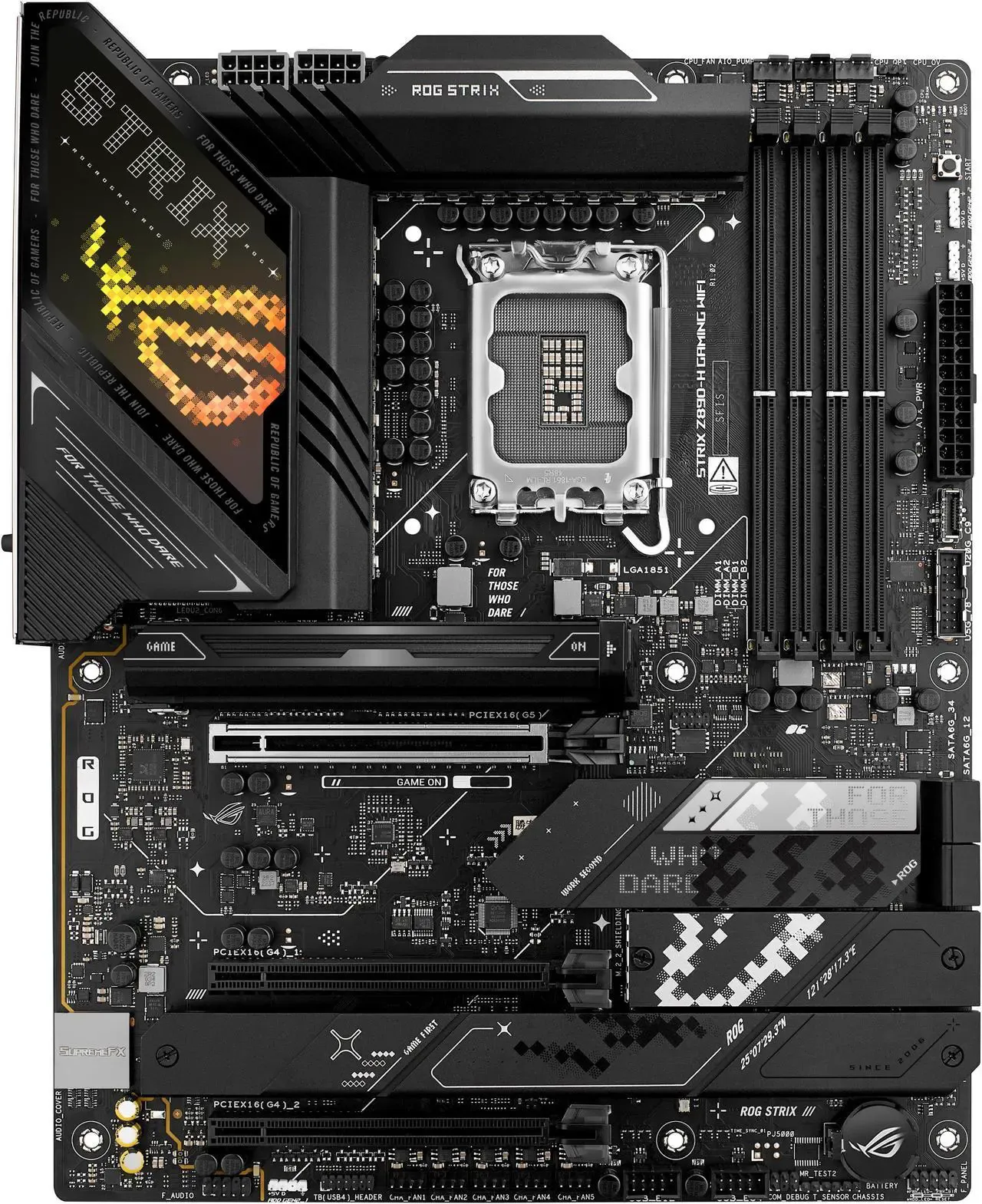 ASUS ROG Strix Z890-H Gaming WiFi LGA1851 ATX Motherboard - Image 3