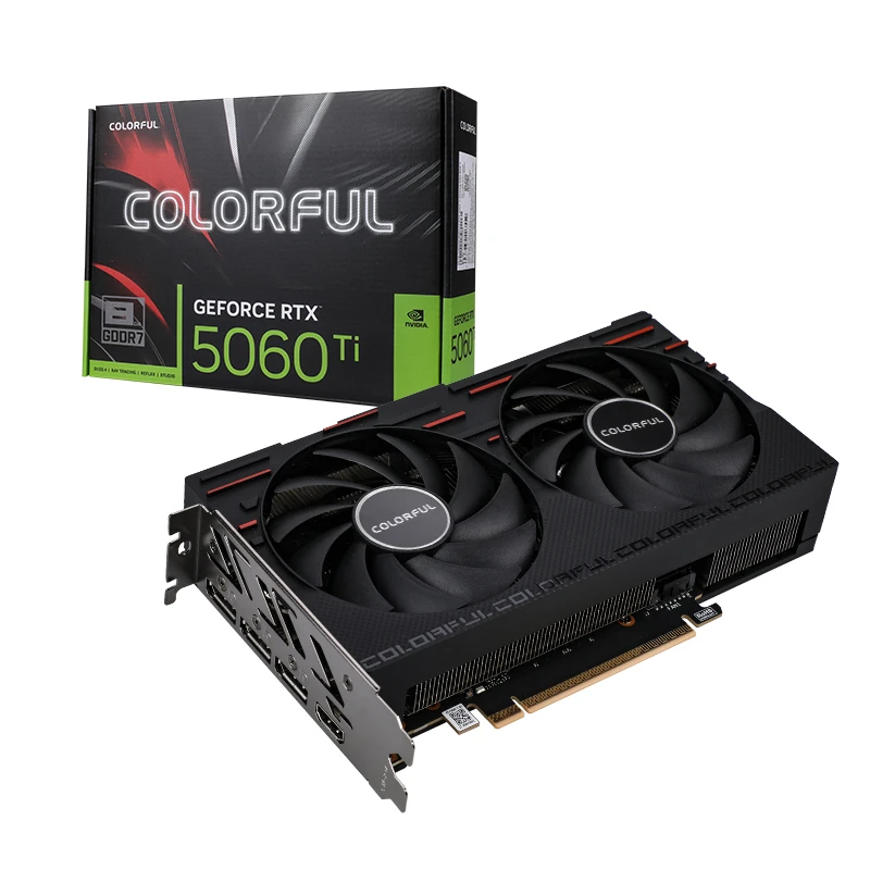 Colorful GeForce RTX 5060 Ti Gaming DUO 8GB GDDR7 Graphics Card
