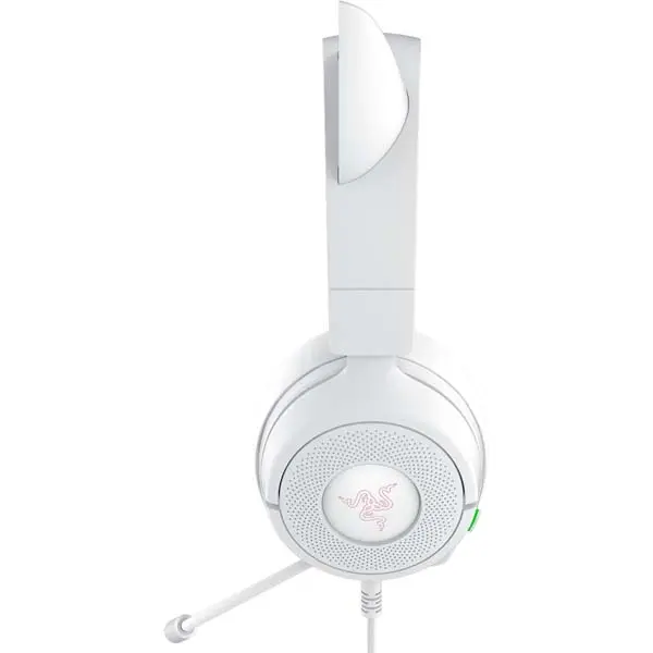 Razer Kraken Kitty V3 X Wired Gaming Headset (White) - Image 3