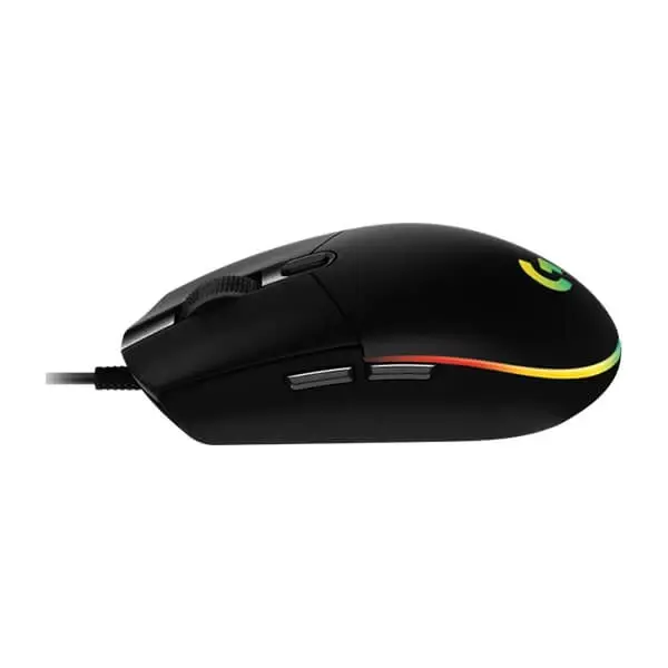 Logitech G203 LIGHTSYNC RGB Wired Gaming Mouse - Black - Image 4