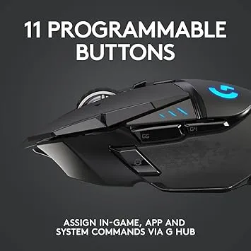 Logitech G502 LIGHTSPEED Wireless Gaming Mouse - Image 8