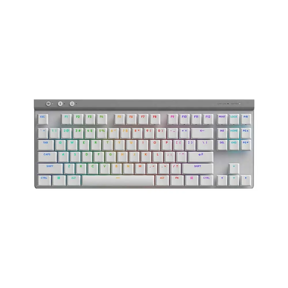Logitech G515 LIGHTSPEED TKL Wireless Gaming Keyboard - White