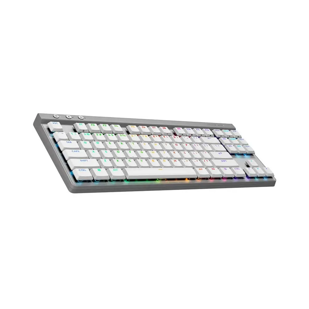 Logitech G515 LIGHTSPEED TKL Wireless Gaming Keyboard - White - Image 2