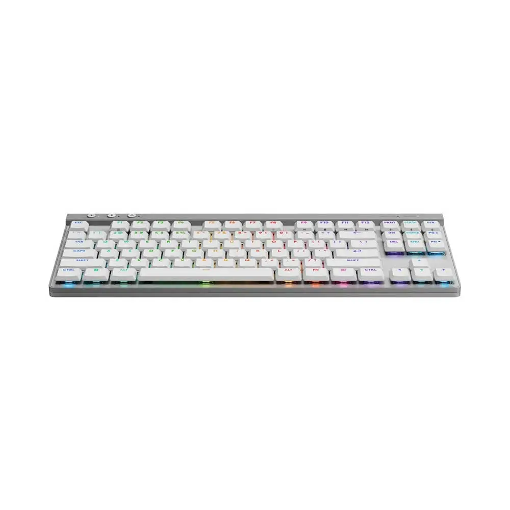 Logitech G515 LIGHTSPEED TKL Wireless Gaming Keyboard - White - Image 3