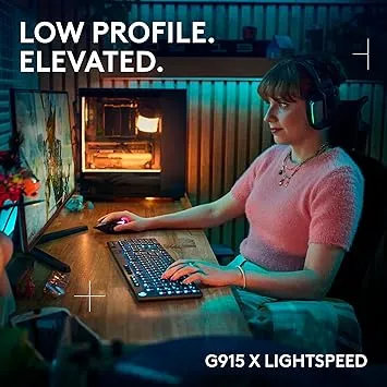 Logitech G915 X LIGHTSPEED Low-Profile Wireless Gaming Keyboard - Image 8