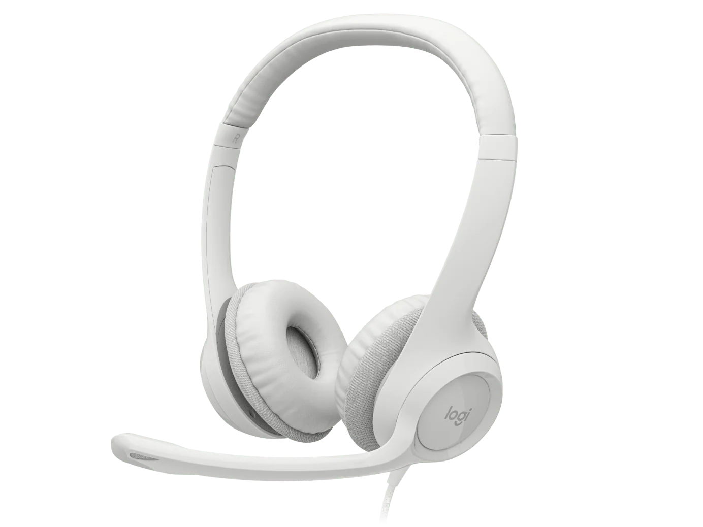 Logitech headset [981-001287] (white)