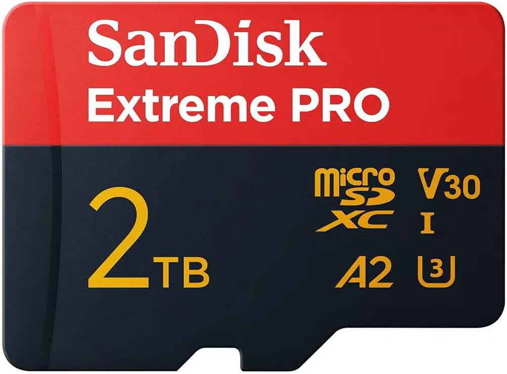 SanDisk 2TB Extreme PRO microSDXC UHS-I Memory Card - Image 2