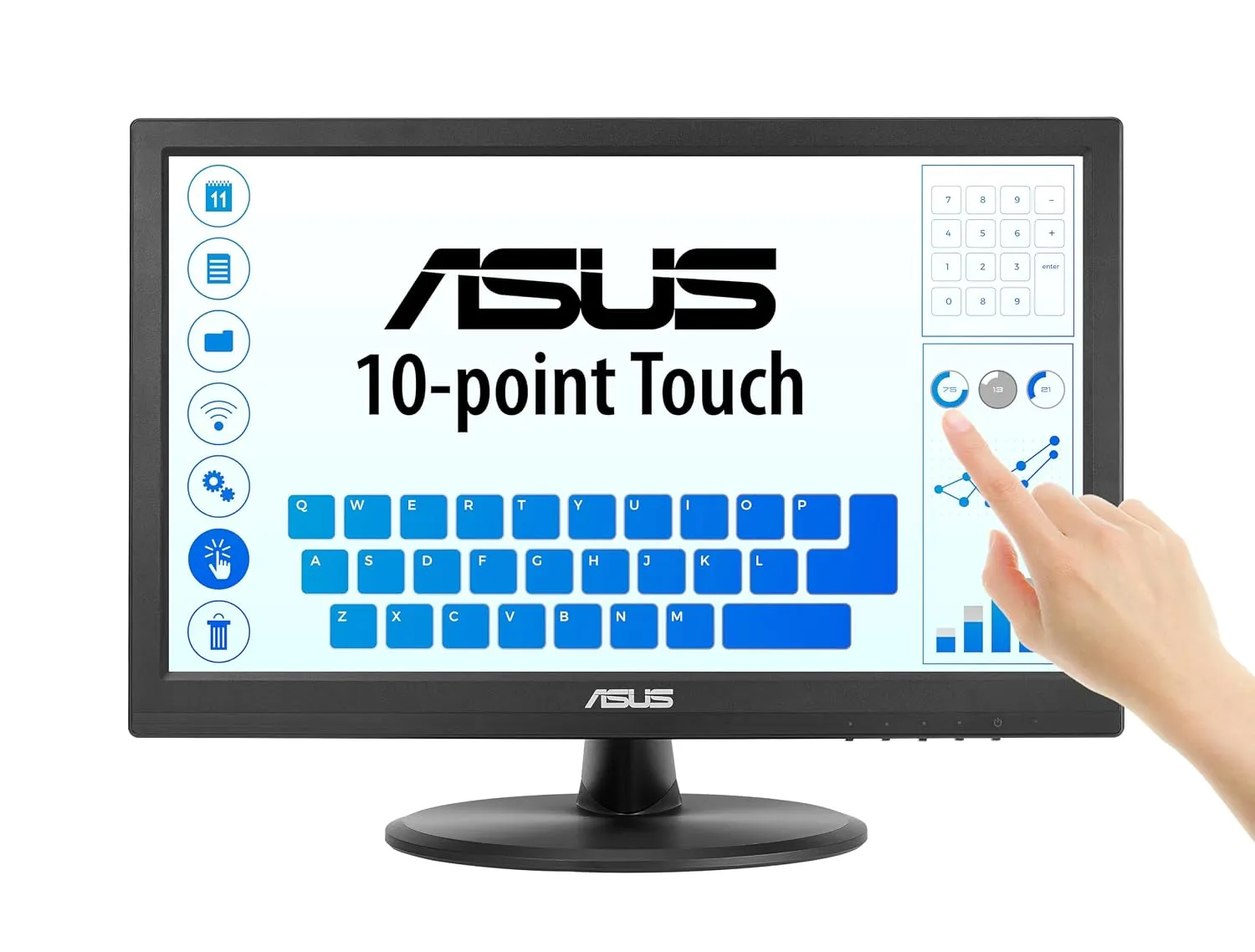 ASUS VT169HE 15.6-inch Full HD Touch Monitor - Image 8