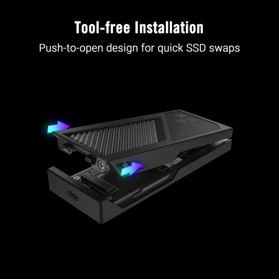 ASUS ROG Strix Aiolos 20Gbps M.2 SSD Enclosure - Image 5