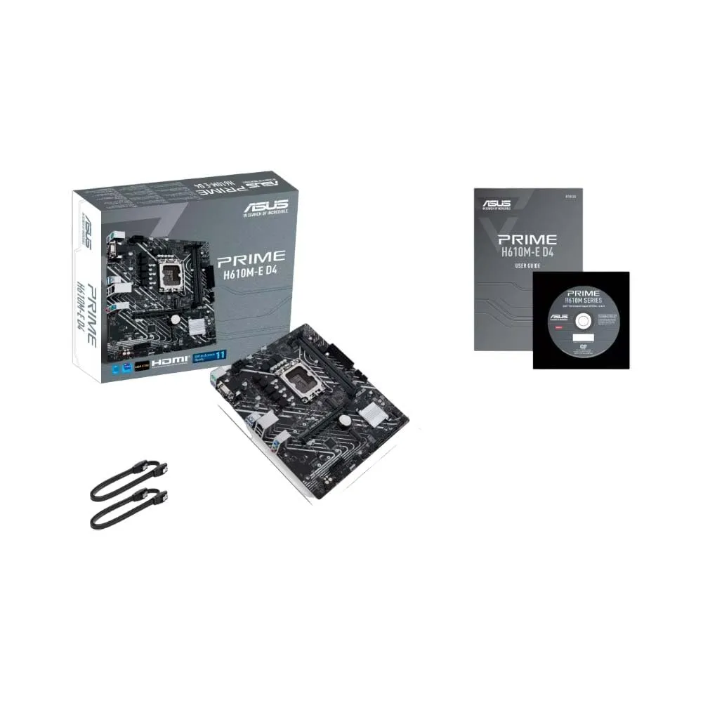 ASUS PRIME H610M-E D4 MOTHERBOARD - Image 5
