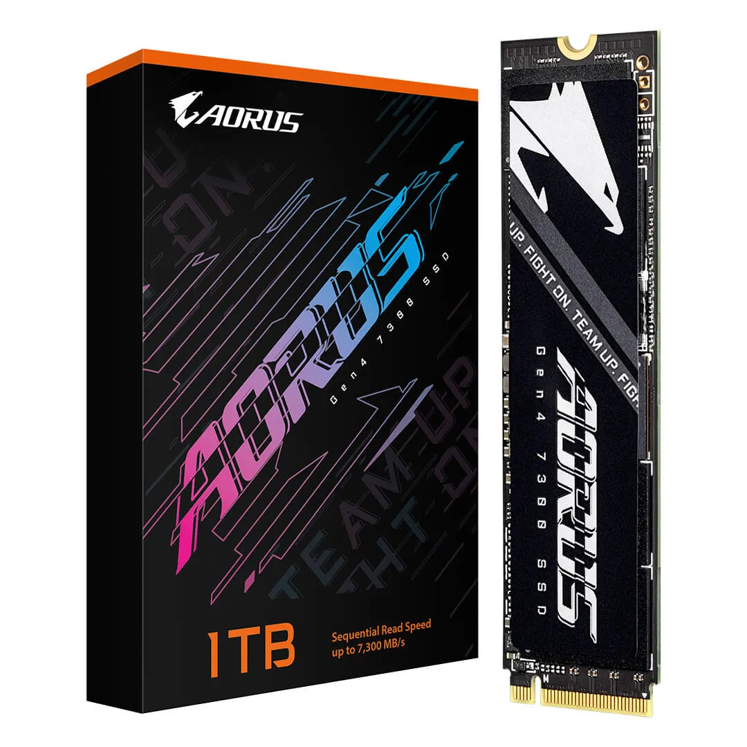 Gigabyte AORUS 1TB 7300 Gen4 NVMe M.2 SSD