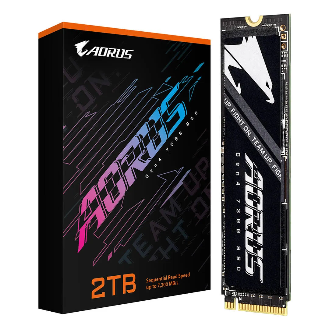 Gigabyte AORUS 2TB 7300 Gen4 NVMe Internal SSD
