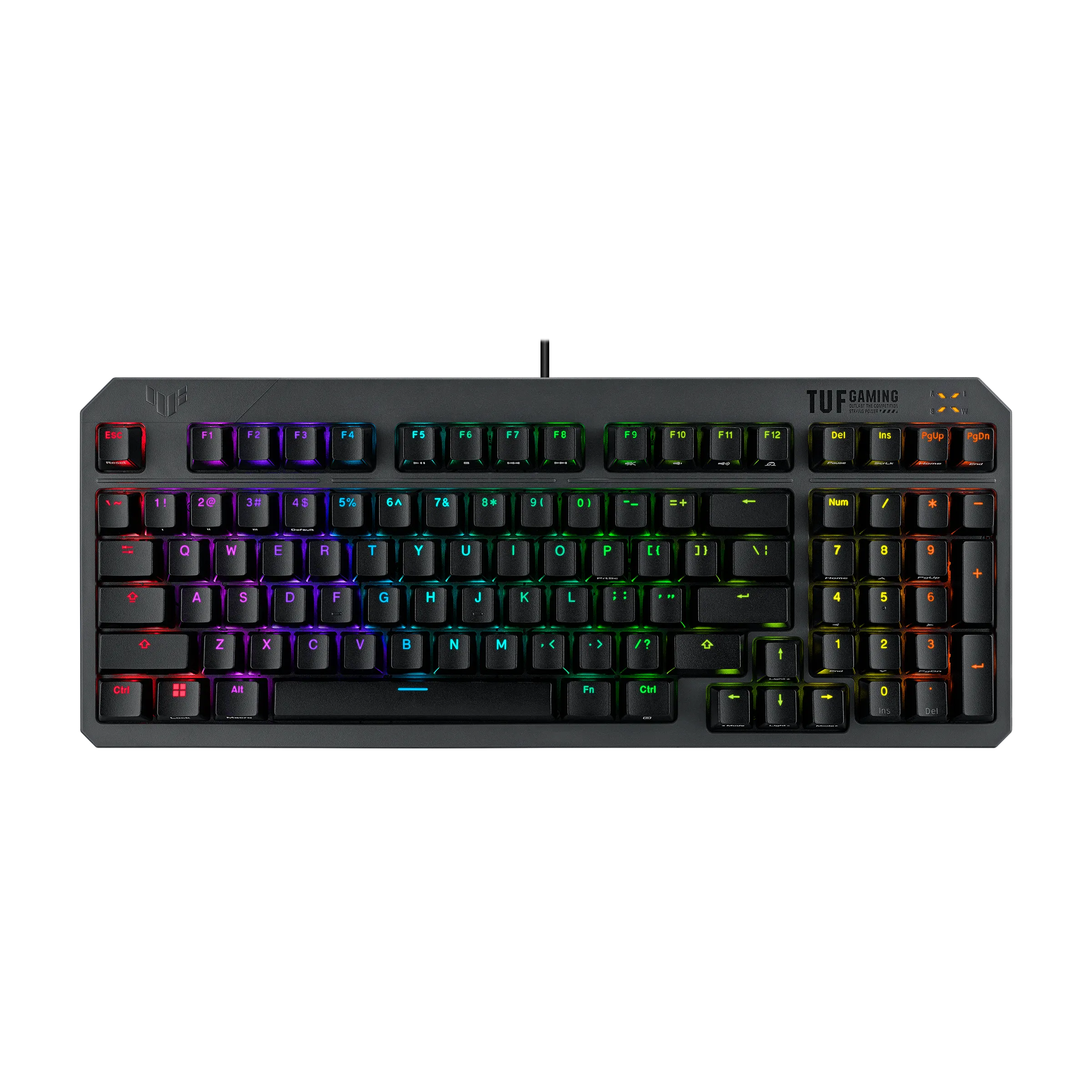 ASUS keyboard [TUFGAMING-K3-GENII] (gaming mechanical rgb tuf)