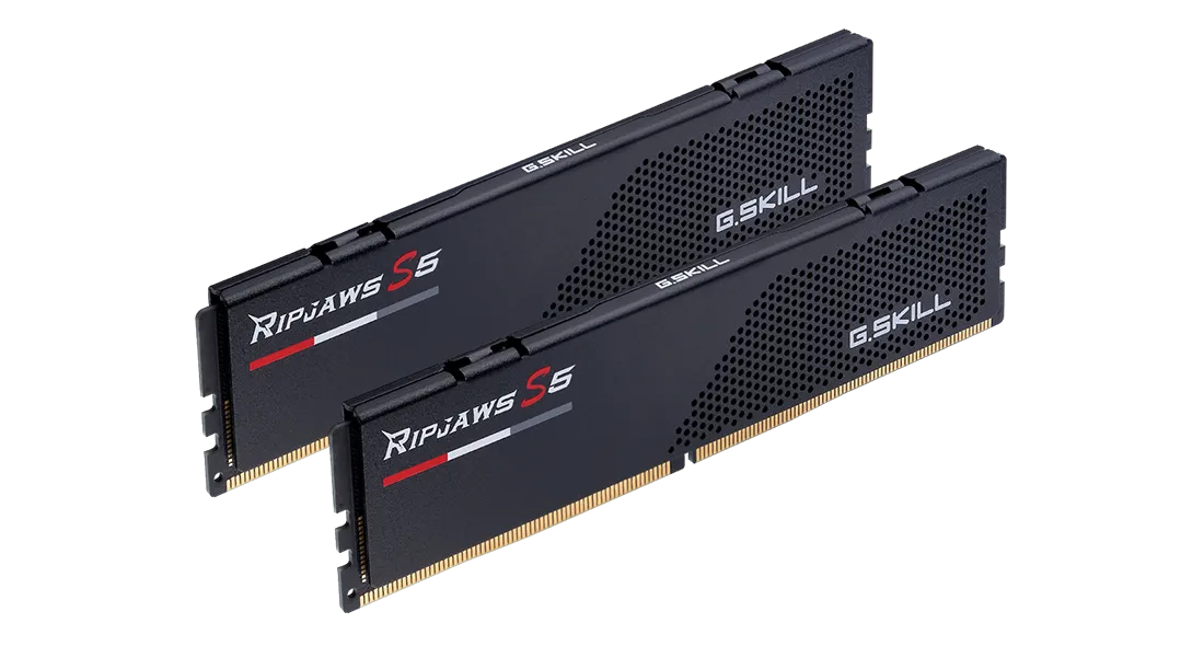 GSKILL RIPJAWS S5 64GB (2X32GB) DDR5 5200MHZ C36 RAM (F5-5200J3636D32GX2-RS5K)