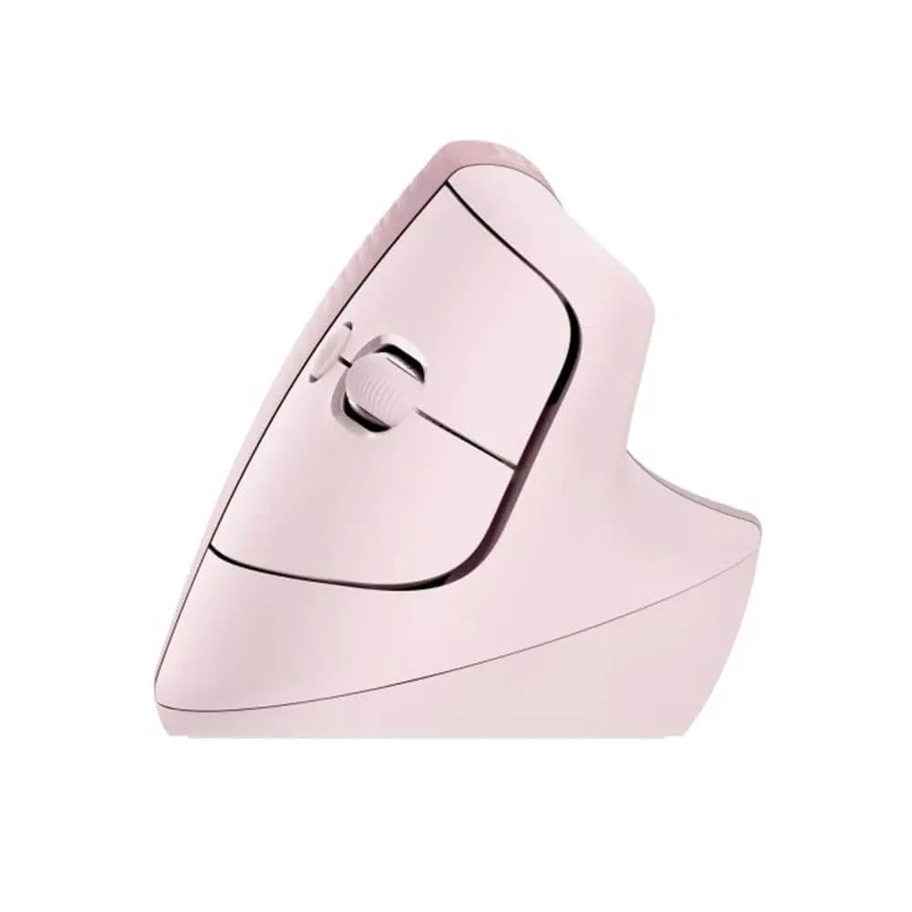 Logitech Lift Vertical Ergonomic Wireless Mouse Rose