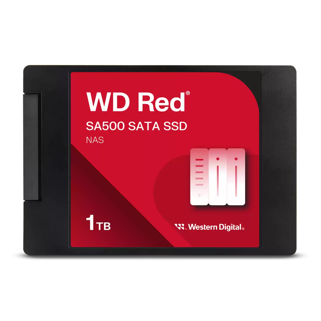 WD Red SA500 NAS SATA SSD 2.5”/7mm Cased - 1TB