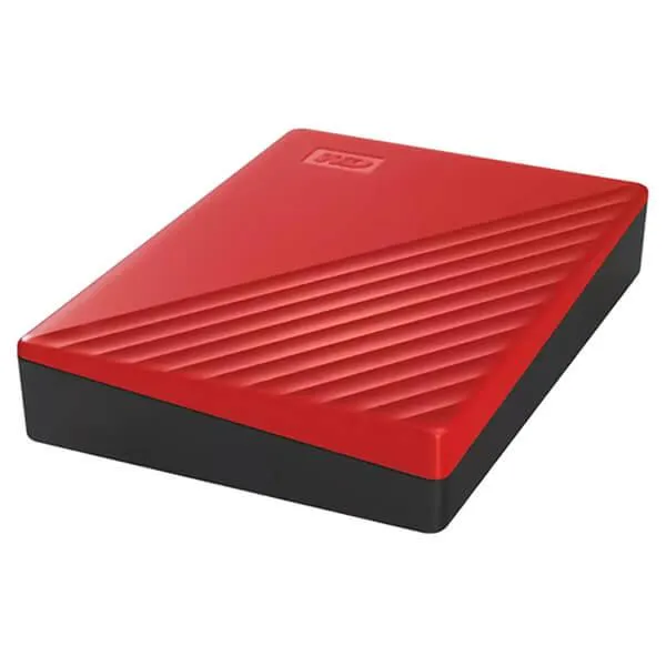 Western Digital My Passport 4TB Red External Hard Drive