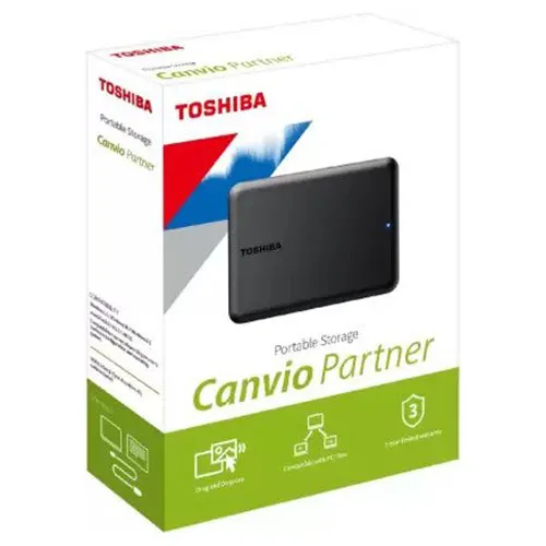 Toshiba Canvio Partner 4TB SB 3.0 Portable External Hard Drive