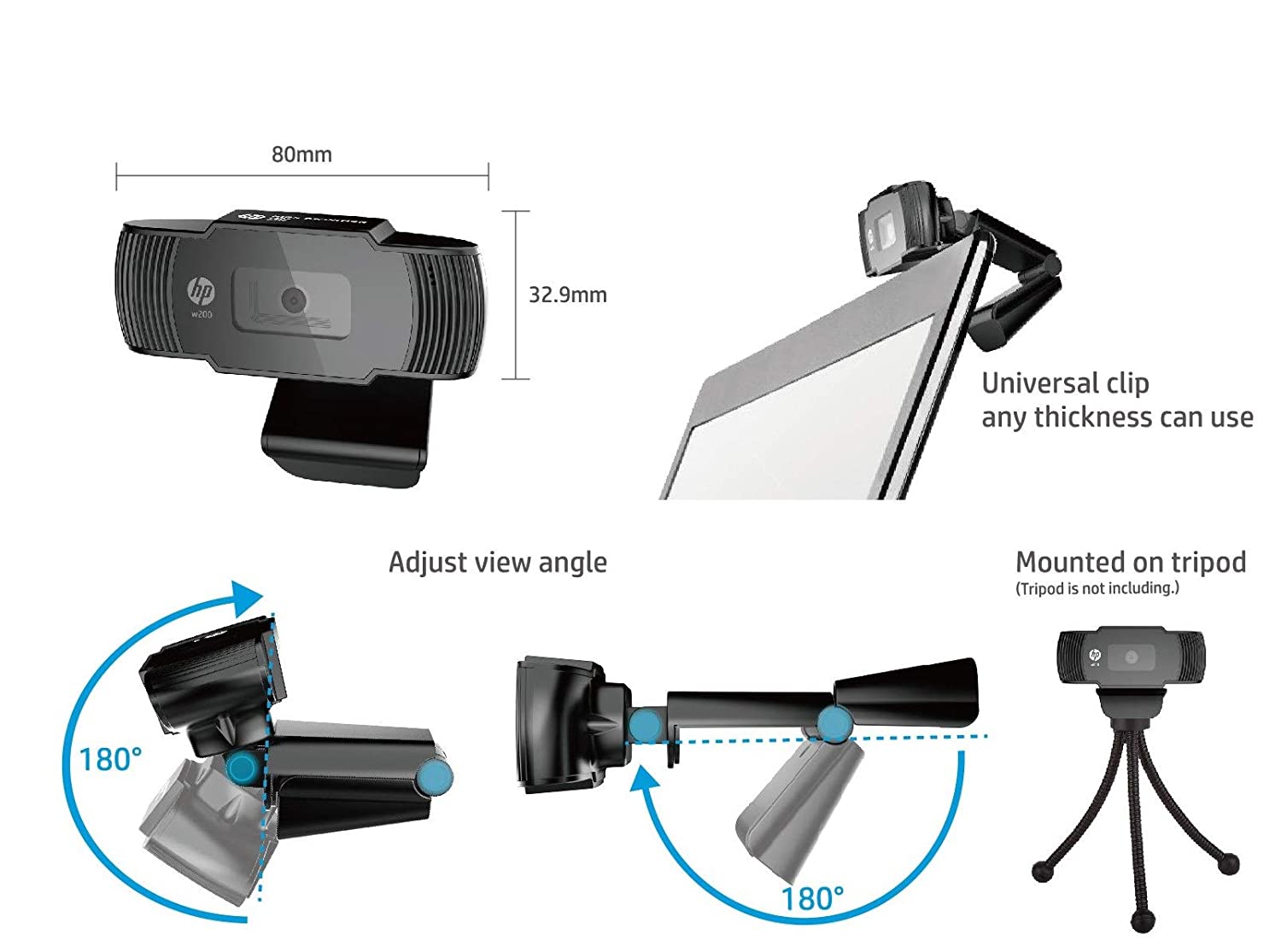 HP w200 Webcam