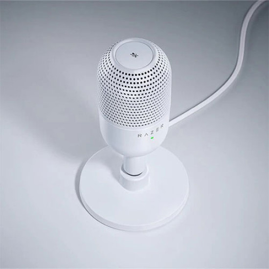 Razer Seiren V3 Mini Ultra-Compact USB Microphone White Edition