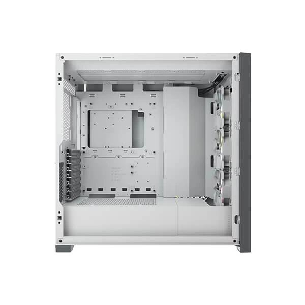 Corsair ICUE 5000X RGB Mid Tower Cabinet (White)