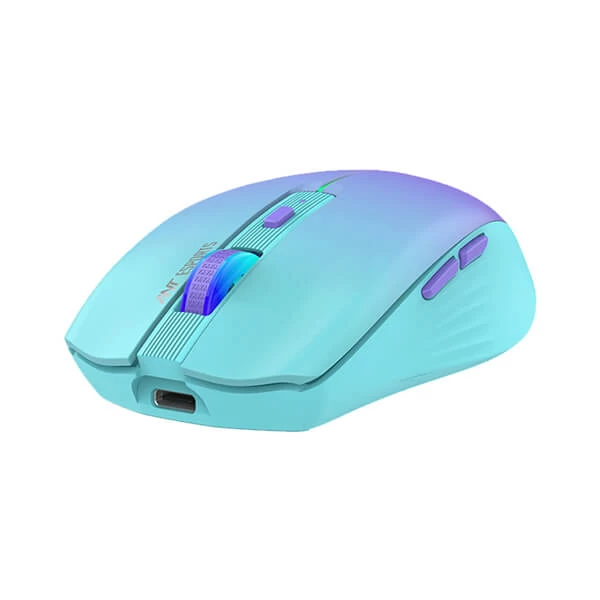 Ant Esports GM400W RGB Wireless Gaming Mouse (Sea Blue)