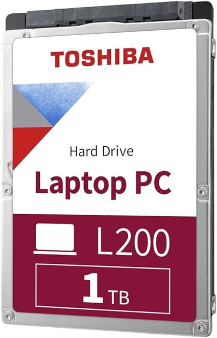 Toshiba L200 Mobile 2.5" 7mm 1TB SATA HDD 'Bulk' (HDWL110UZSVA)