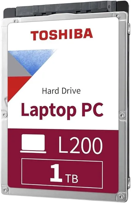 Toshiba L200 Mobile 2.5" 7mm 1TB SATA HDD 'Bulk' (HDWL110UZSVA)