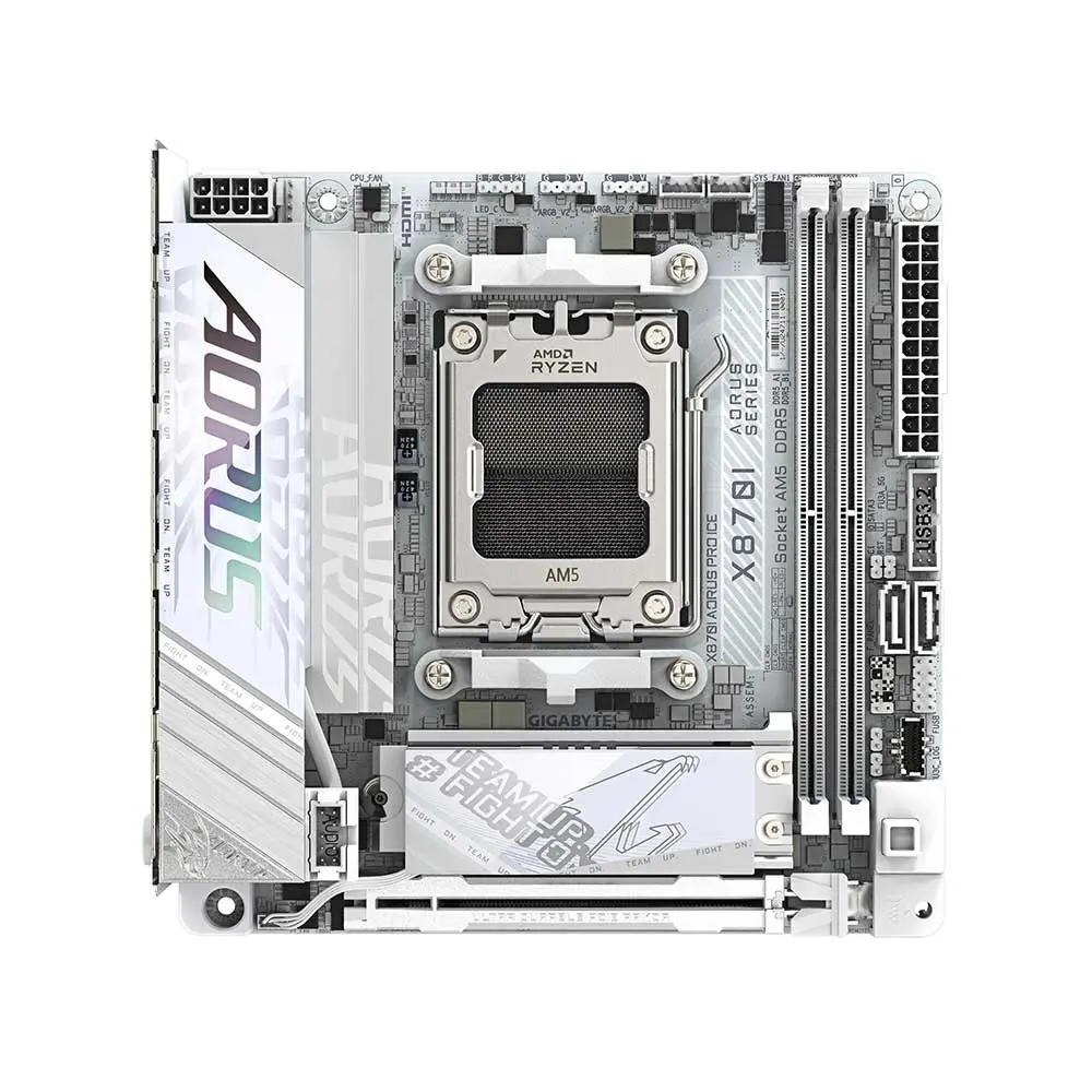 Gigabyte X870I Aorus Pro Ice AM5 Mini ITX Motherboard