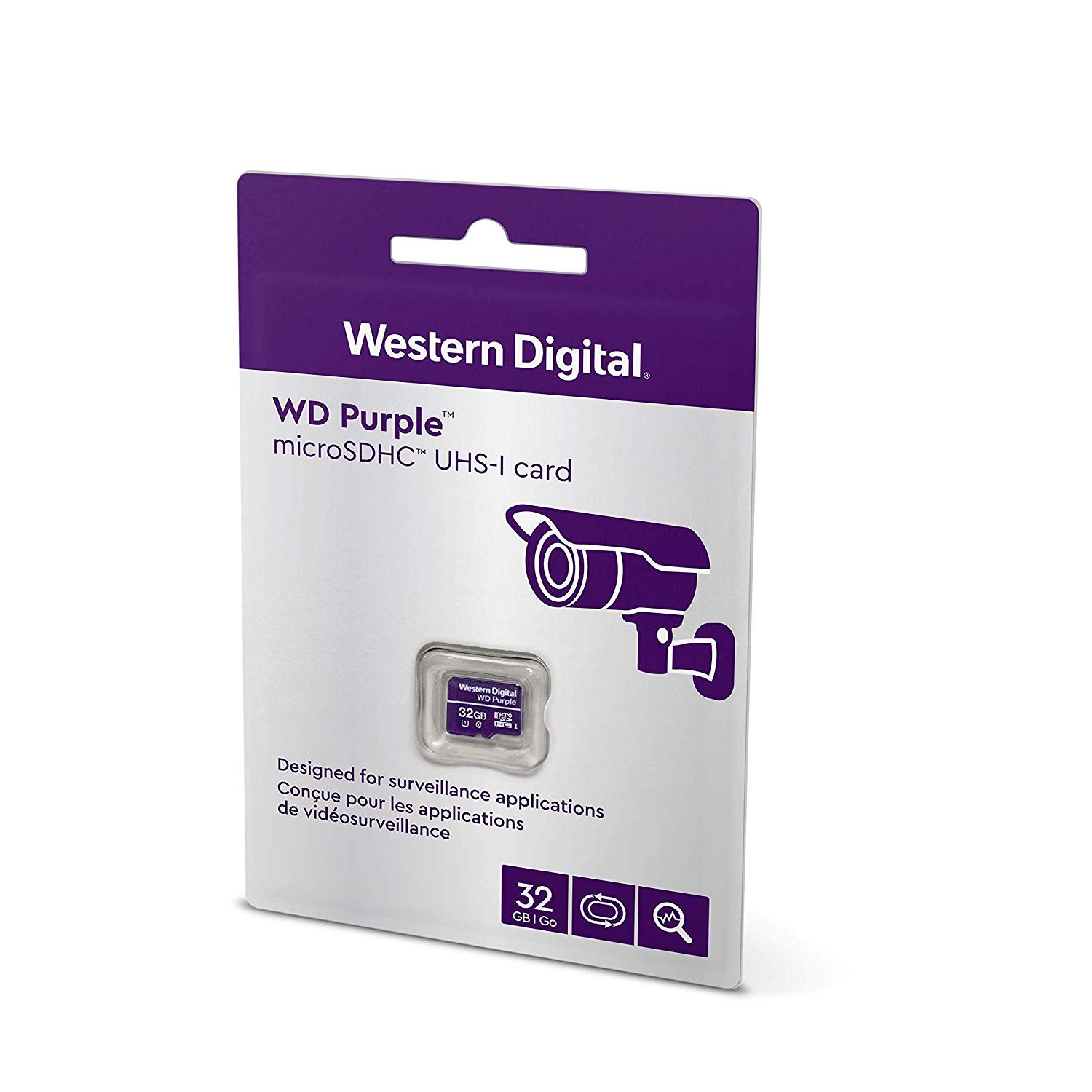 Wdc Purple 128Gb Surveillance Microsd