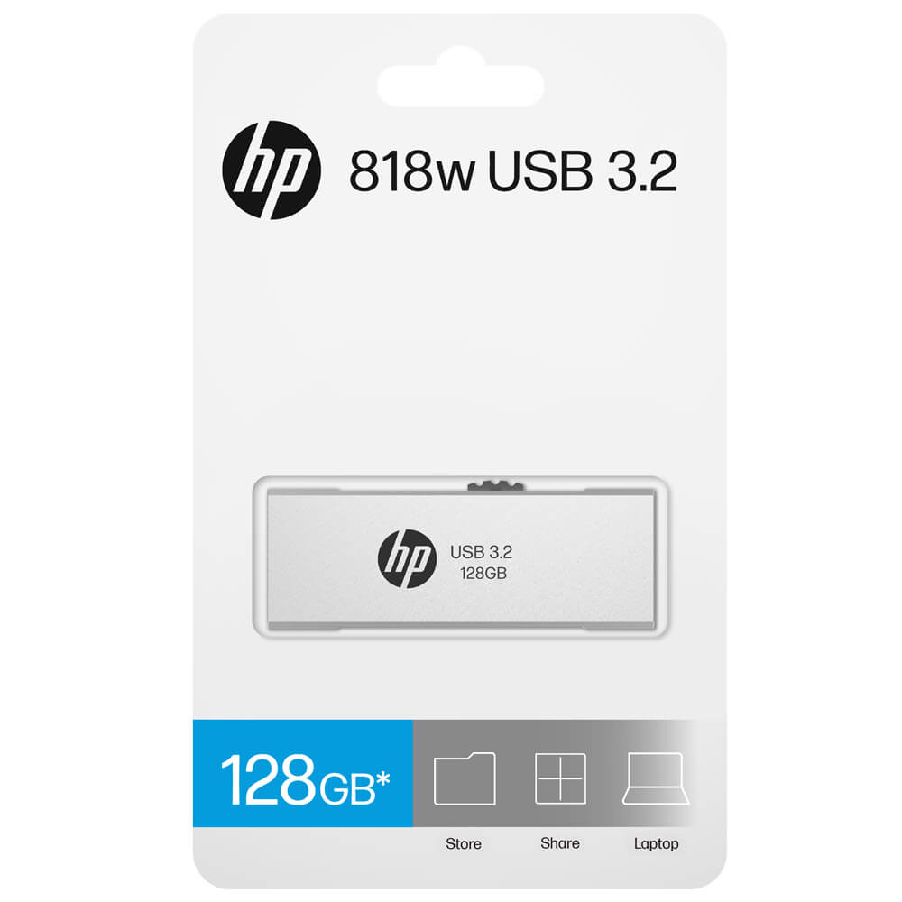 HP 818w USB 3.2 Flash Drives 128GB