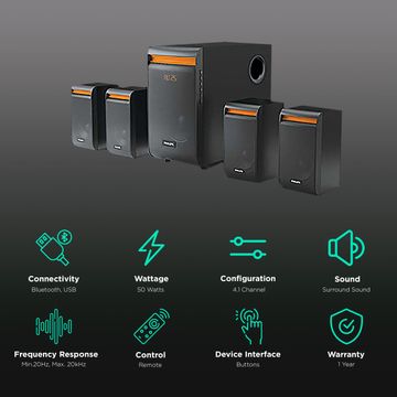 PHILIPS 50W Multimedia Speaker