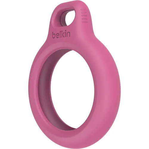 Belkin Apple AirTag Pink Secure Holder With Key Ring