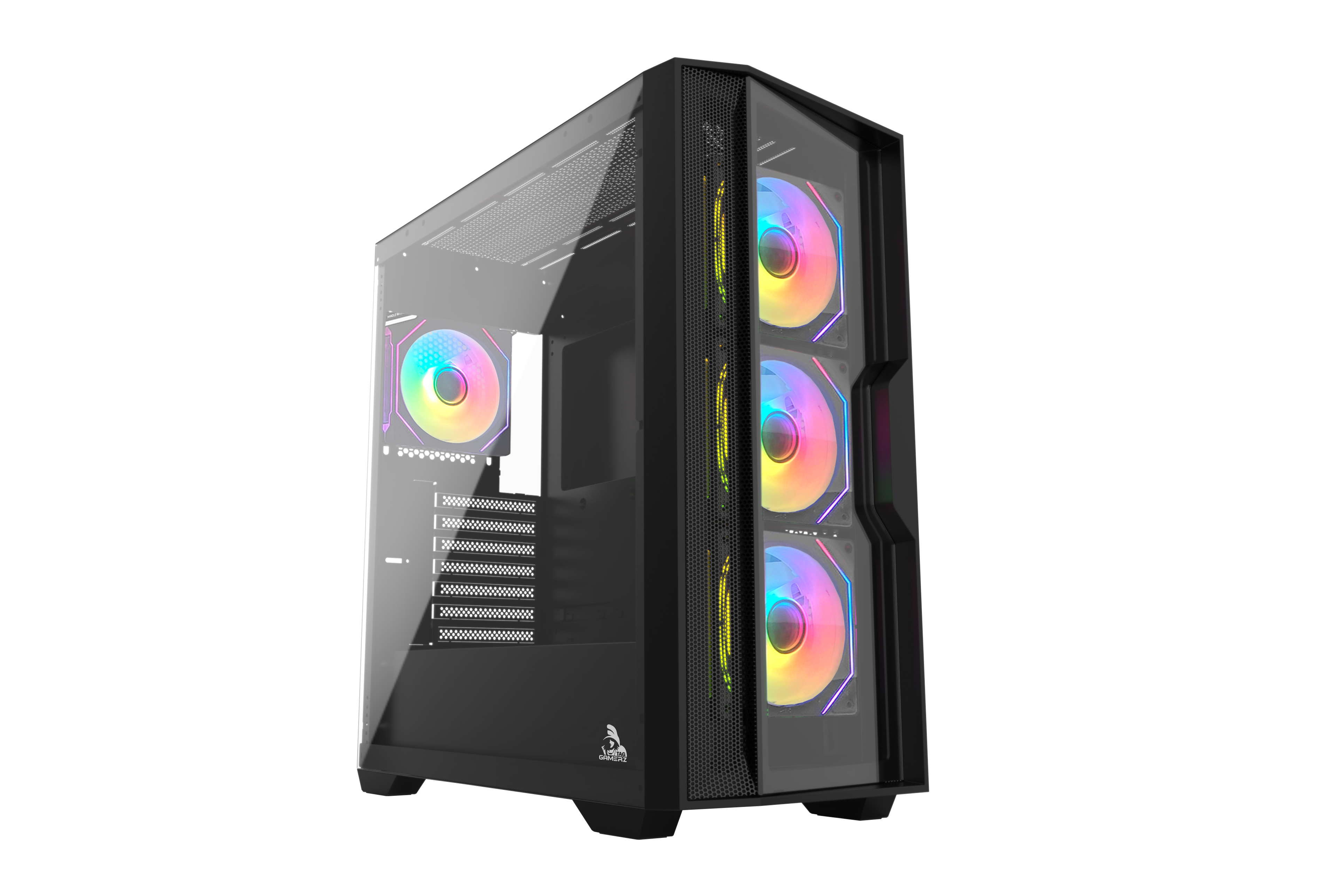 TAG Gamerz Andromeda Mid-Tower Computer PC Case/Gaming Cabinet