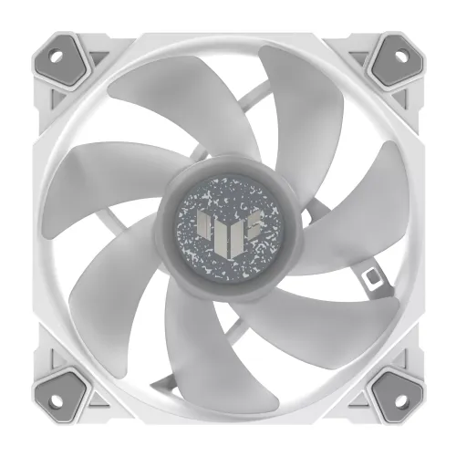 ASUS TUF Gaming TF120 ARGB White Fan - Triple Fan Kit with ARGB Controller (TF120-WH-ARGB-3IN1)