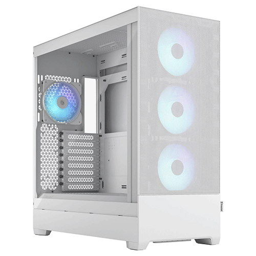 Fractal Design Pop XL Air RGB White TG Clear Tint Computer Case (
