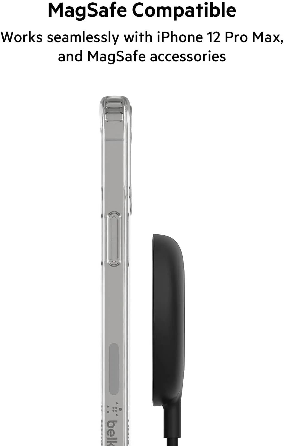 Belkin SheerForce Clear Cover for iPhone 12 Pro Max