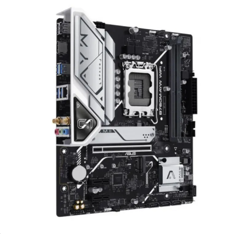 ASUS B760M-AYW WIFI Motherboard Gaming DDR5 LGA1700 Support Intel