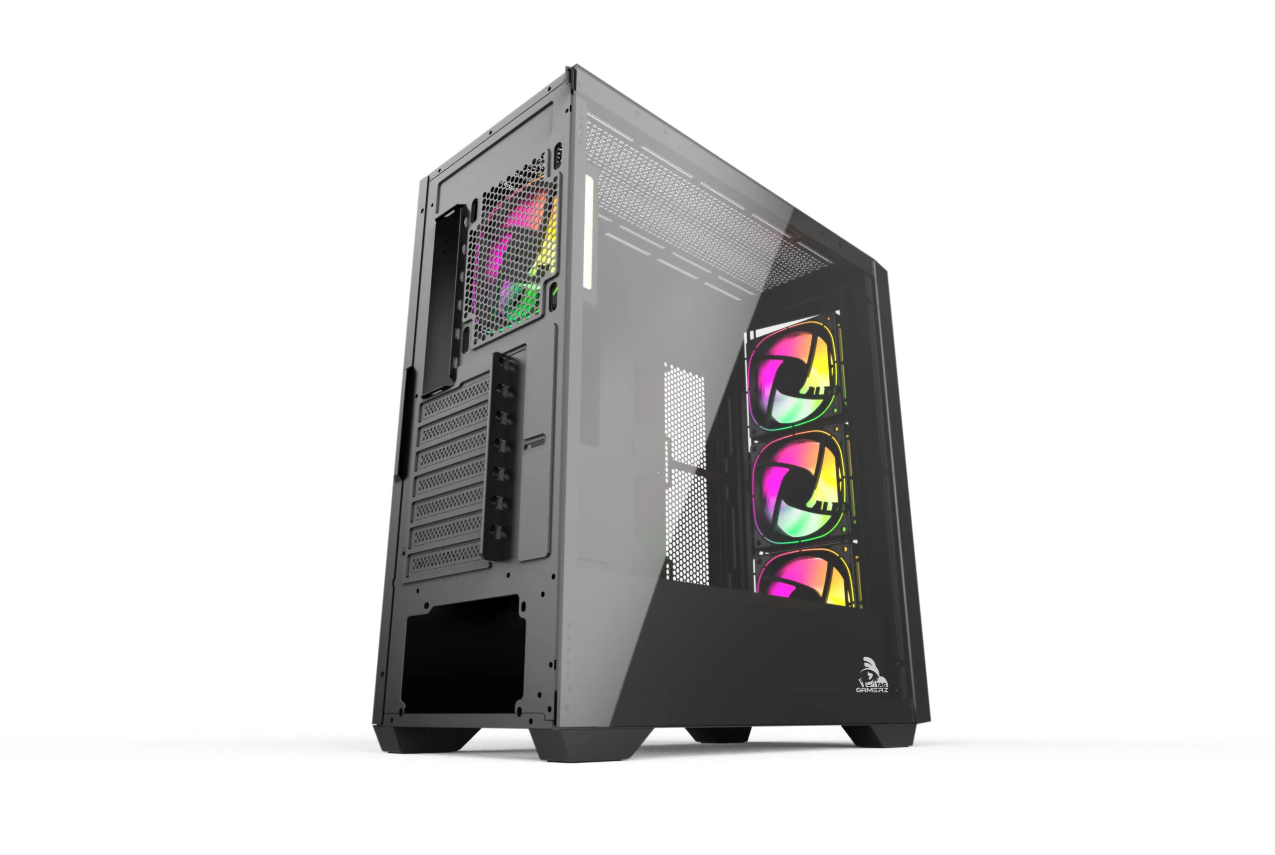 TAG Gamerz Andromeda Mid-Tower Computer PC Case/Gaming Cabinet