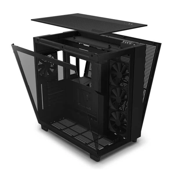 NZXT H9 Flow (ATX) Mid Tower Cabinet (Black)