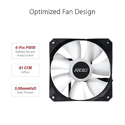 ASUS ROG Strix LC II 360 ARGB All-in-one Liquid CPU Cooler hover view