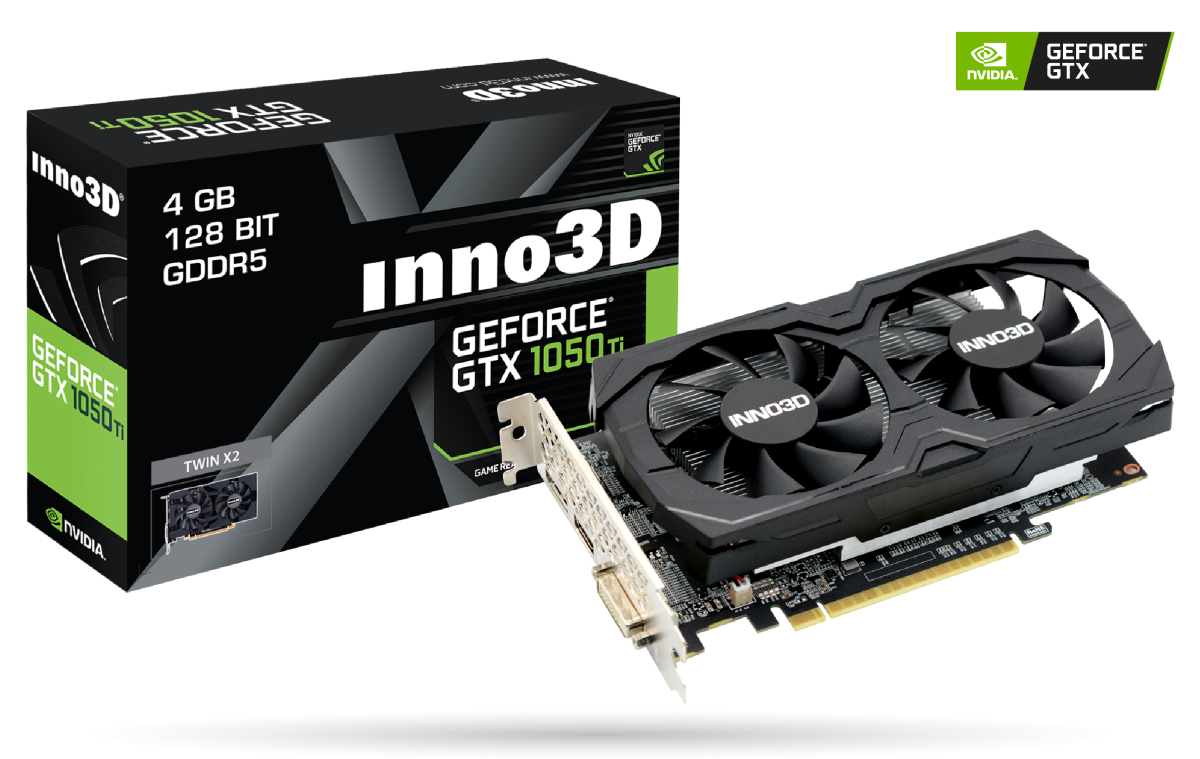 Inno3d GTX 1050 Ti Twin X2 4GB Graphics Card