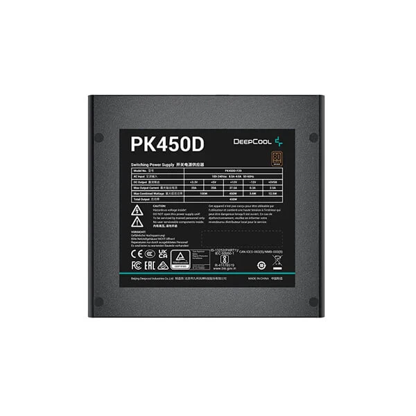 Deepcool PK450D 450 Watt 80 Plus Bronze SMPS